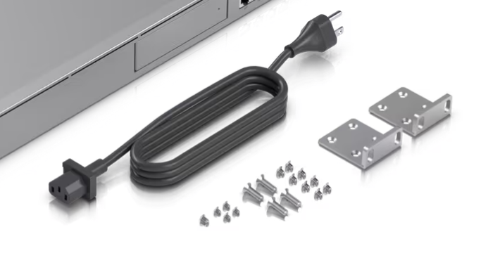 Ubiquiti Rack Ear Kit and Power Cord for UDM SE
