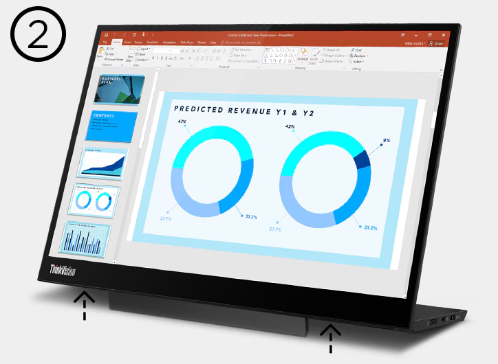 Lenovo ThinkVision M14d - USB-C Mobile/Portable Monitor