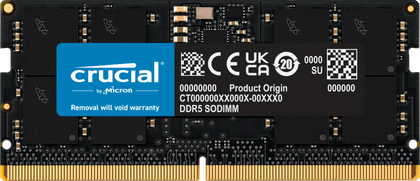 Crucial RAM 16GB DDR5 5600MT/s (or 5200MT/s or 4800MT/s)