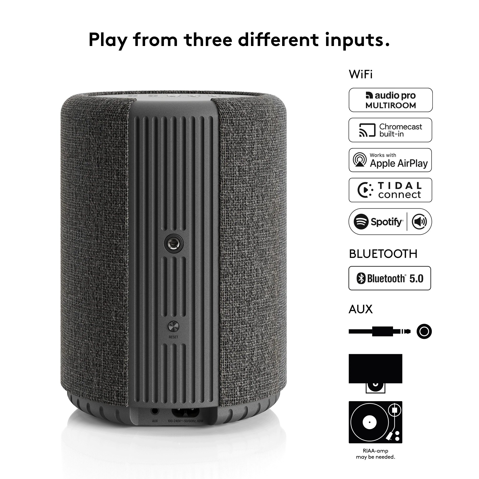 Audio Pro A10 MKII Wireless Multiroom Speaker