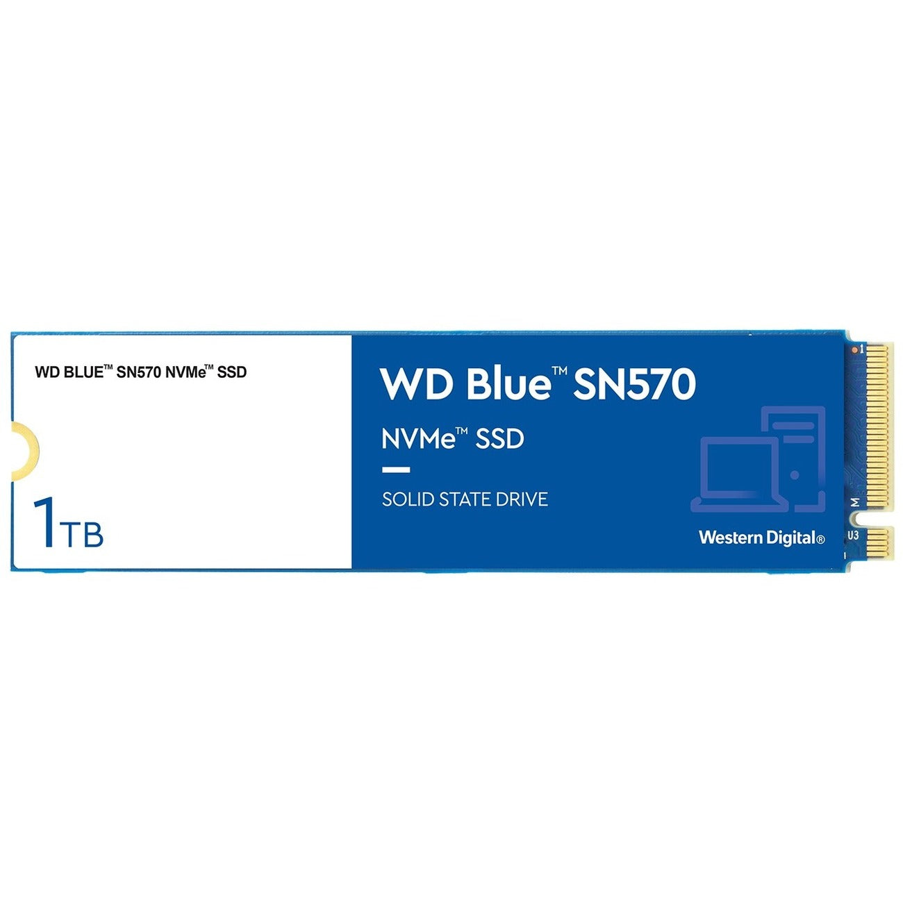 Western Digital 1TB WD Blue SN570 NVMe Internal Solid State Drive SSD