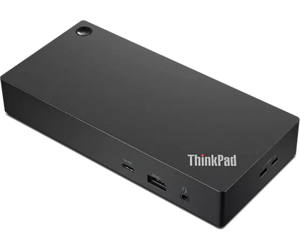 Lenovo ThinkPad Universal USB-C Dock - Docking station - USB-C - HDMI, 2 x DP - GigE - 90 Watt.