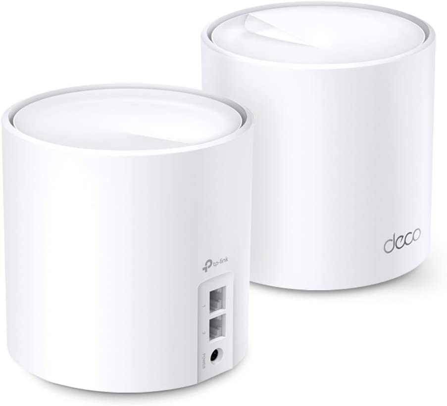 TP-Link Deco WiFi 6 Mesh WiFi System(Deco X20) - Covers up to 4000 Sq.Ft. 2-Pack