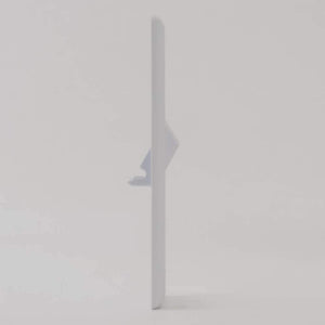 Angled Faceplate with Two Angled Ports for EZ®/HD Style in Single Gang