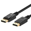 Rankie DisplayPort to DisplayPort Cable, DP to DP, 4K Resolution, 10 Feet, Black