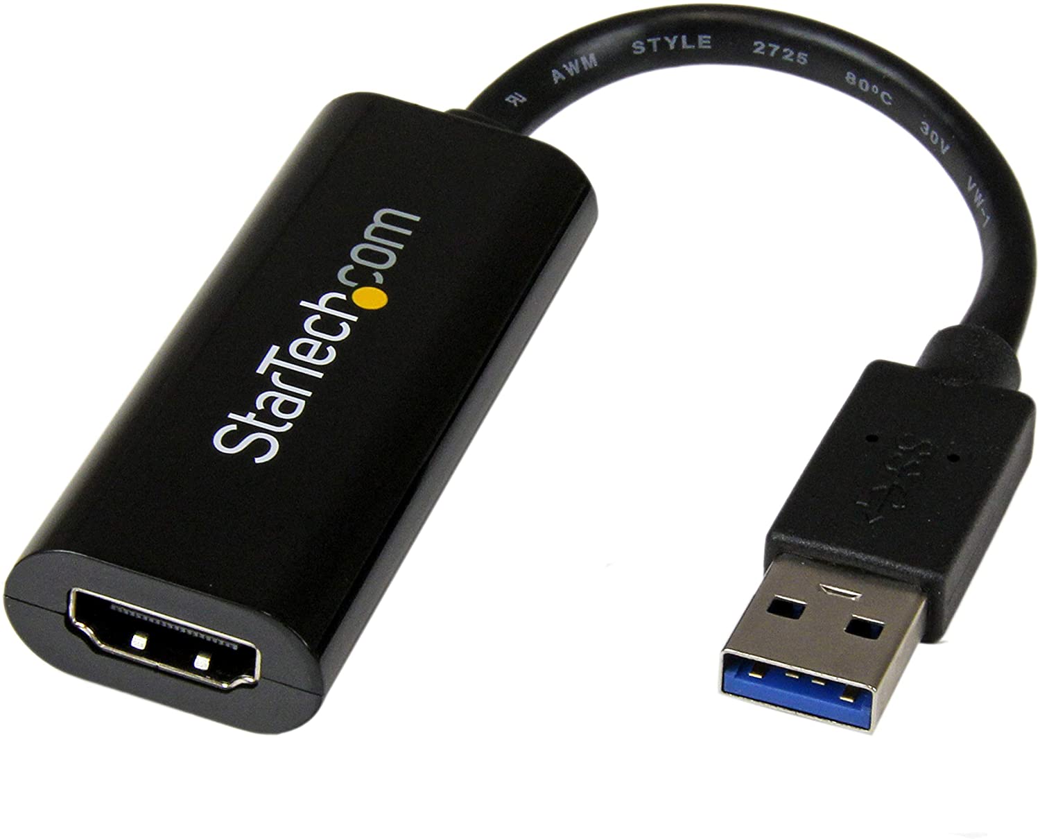 StarTech.com USB 3.0 to HDMI External Video Card  (1900x1200) Dual / Multi-Monitor  Adapter
