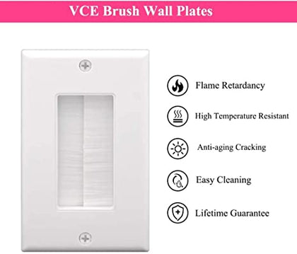 VCE Brush Wall Plate