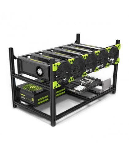 6 GPU Mining Rig Case Frame