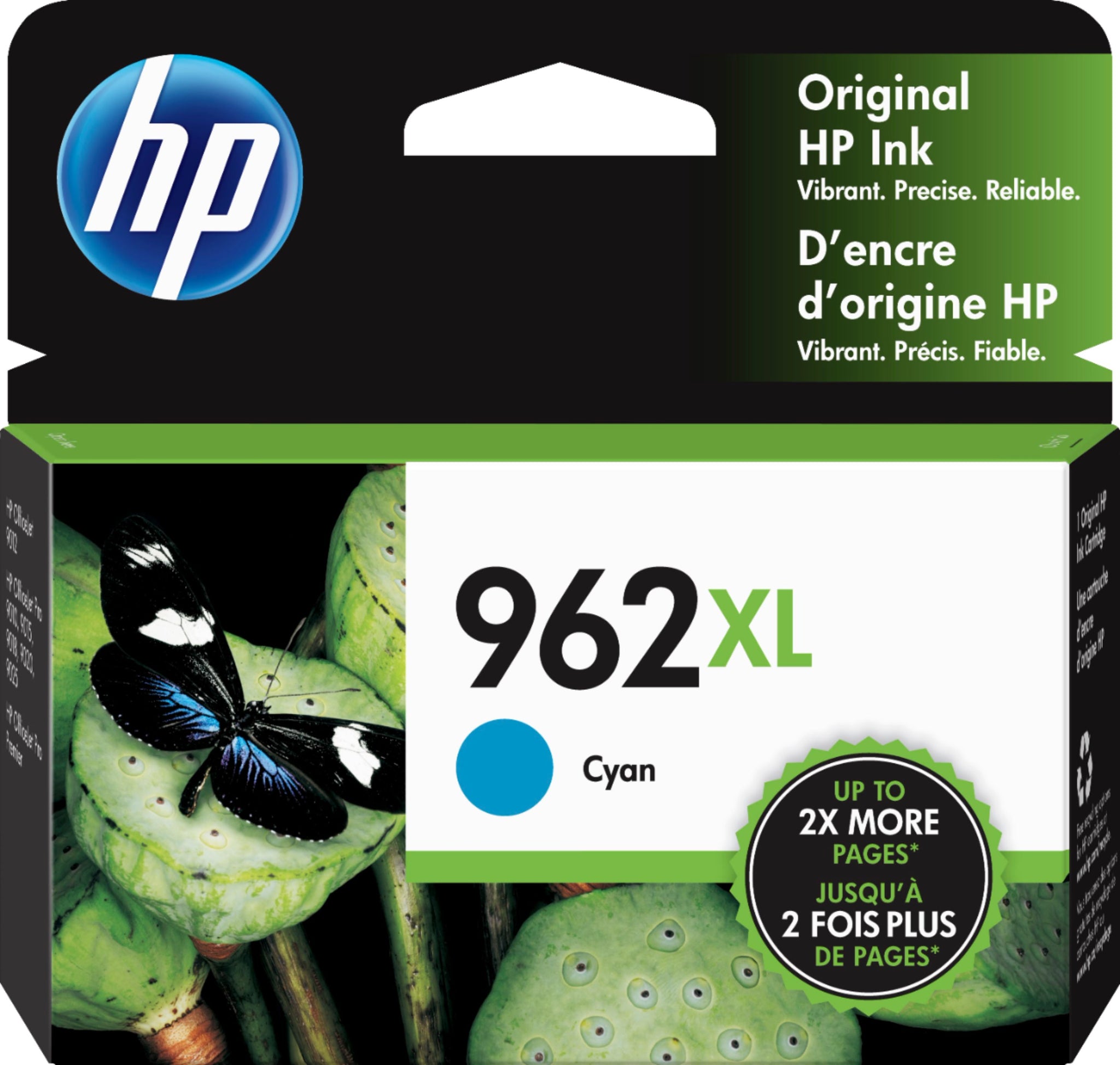 HP 962XL Cyan Ink Cartridge