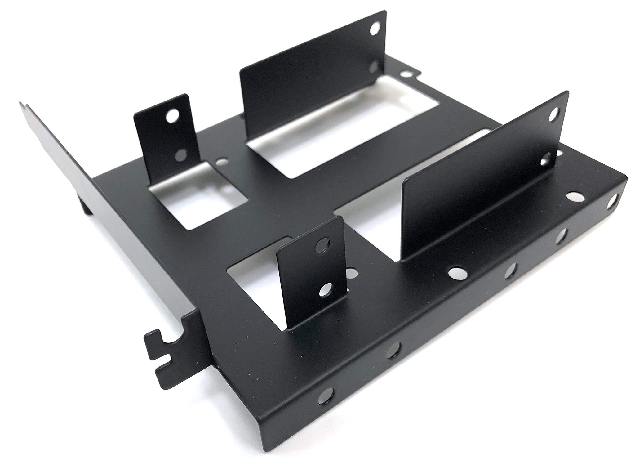 MICRO CONNECTORS Rear Panel Dual 2.5"/Single 3.5" Metal HDD/SSD Mounting Bracket Kit