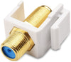 Cable Matters Gold-Plated RG6 Keystone Jack Insert