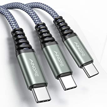 Ainope USB C to USB C Cable 60W 3.1A 6.6ft