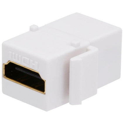 HDMI Keystone Jack 4K Female to Female Coupler adapter white