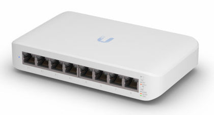 Ubiquiti UniFi Switch Lite 8 PoE | 8-Port Gigabit Switch with 4 PoE+ 802.3at Ports