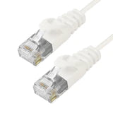 White Patch Cable - Slim