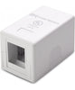 Cable Matters 1-Port Keystone Jack Surface Mount Box in White