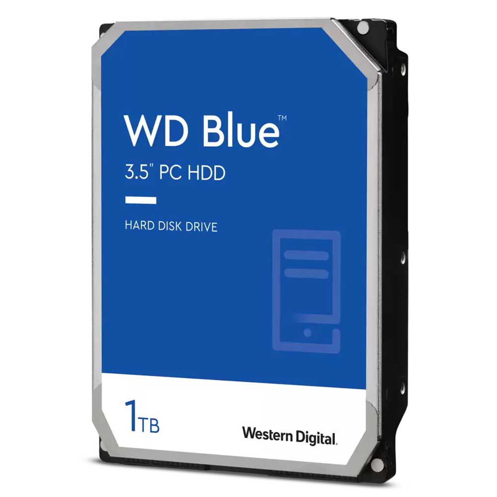 Western Digital 1TB WD Blue PC Hard Drive HDD - 7200 RPM, SATA 6 Gb/s, 64 MB Cache, 3.5"
